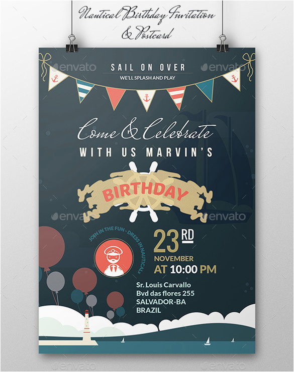sample birthday invitation template