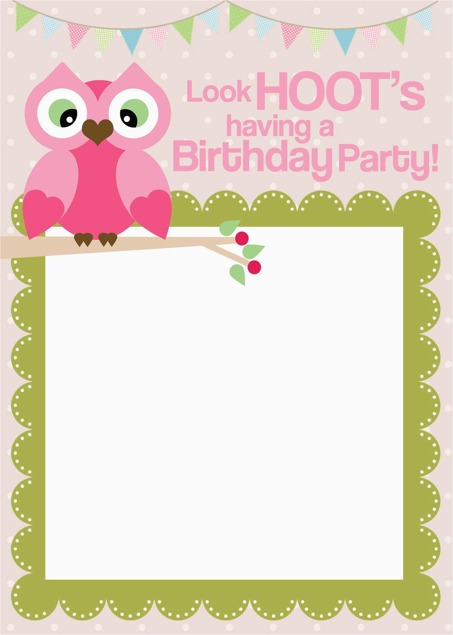 free printable party invitations templates party
