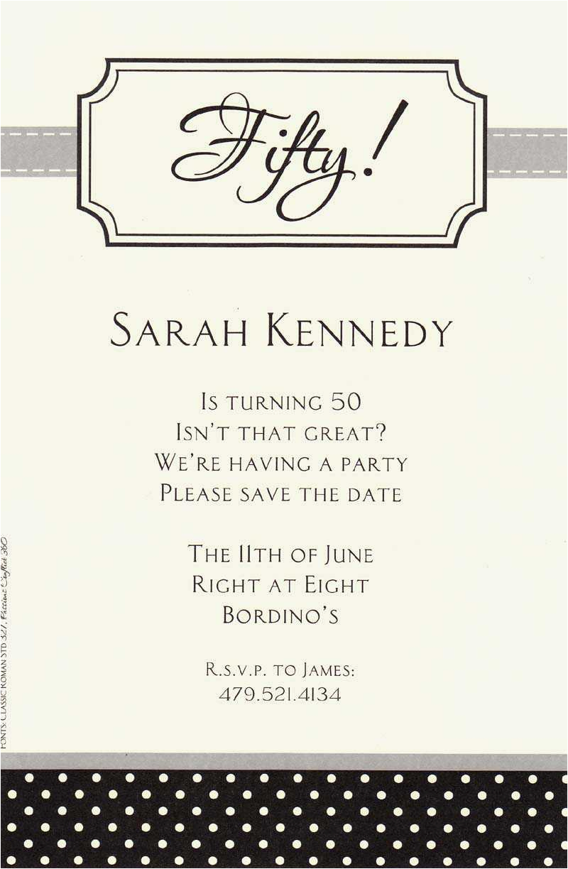 birthday invitation wording ideas