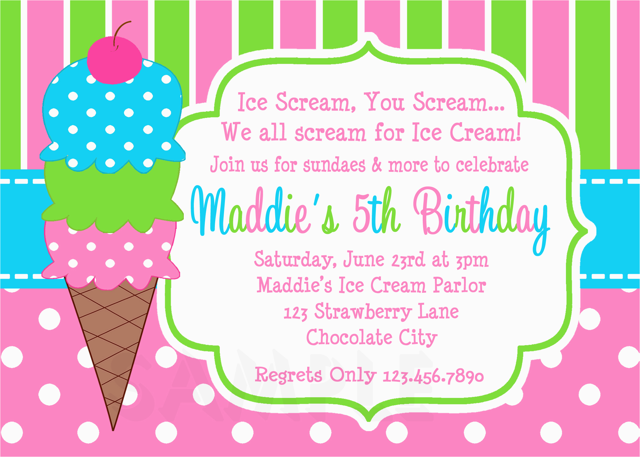 Nud birthday party invitation ideas girl free master thumbs