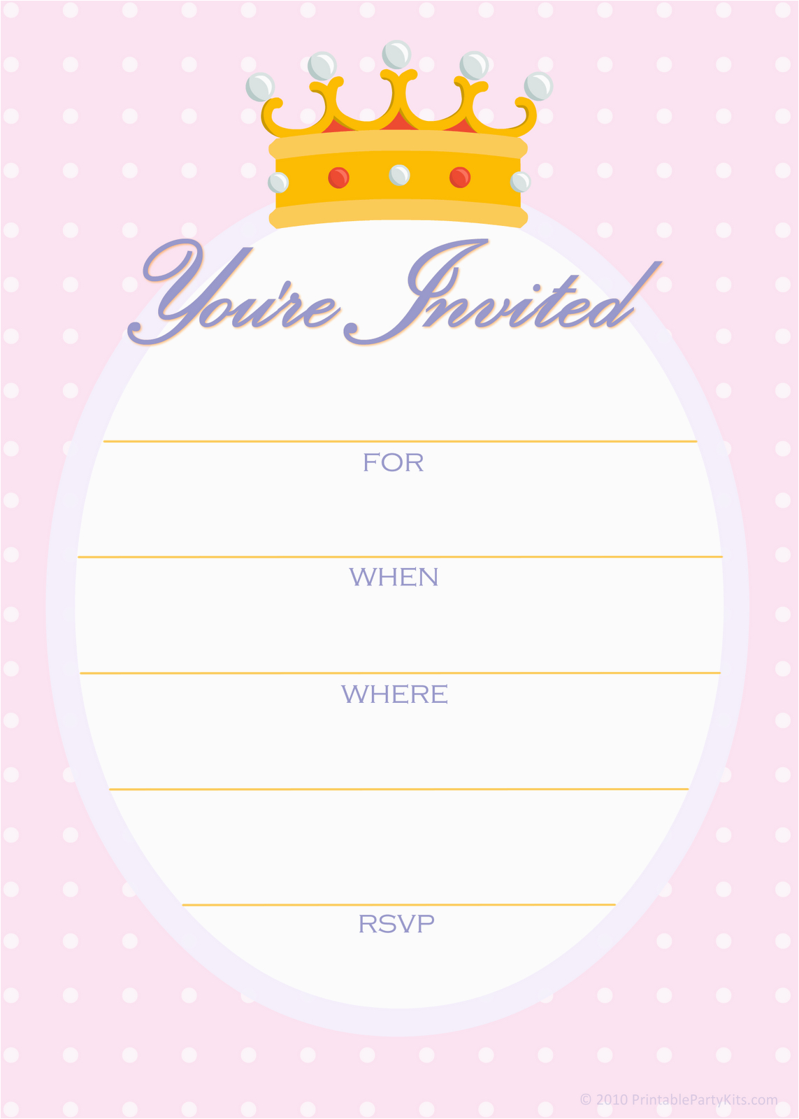 free printable golden unicorn birthday invitation template
