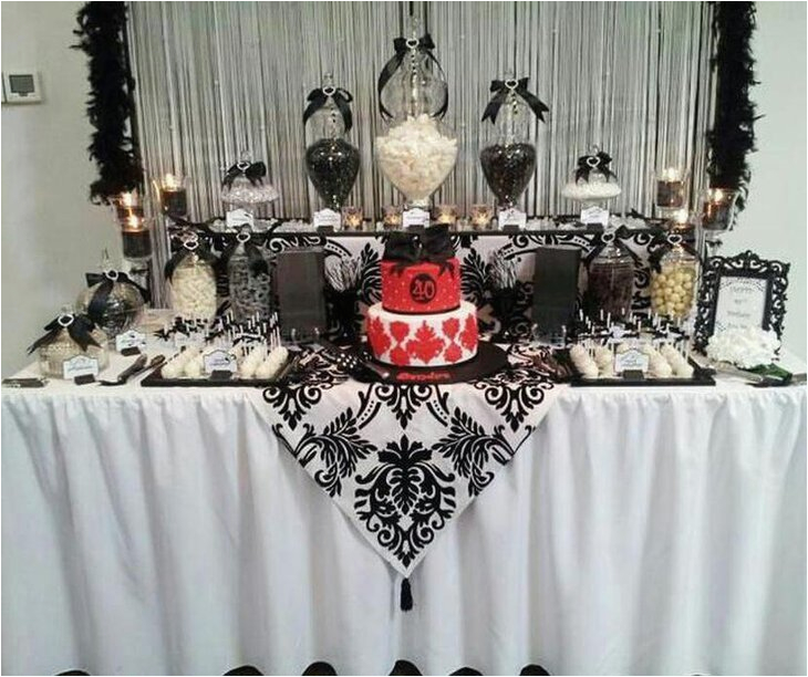 birthday table decorations ideas for adults