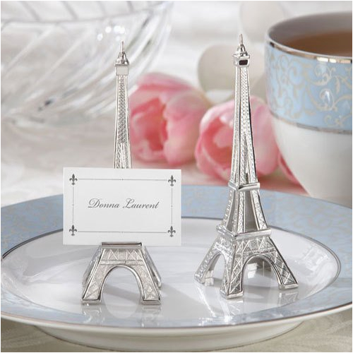 mini eiffel tower place card holders