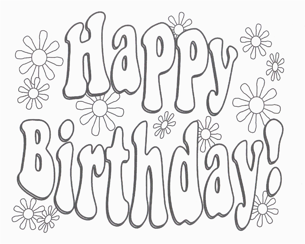 black-and-white-birthday-cards-printable-happy-birthday-coloring-pages-for-kids-only-coloring