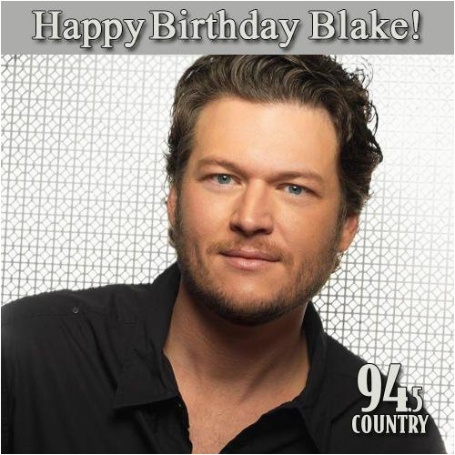 Blake Shelton Birthday Card BirthdayBuzz