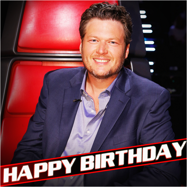 Blake Shelton Birthday Card Birthdaybuzz 