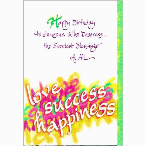 birthday greeting card someone who deserves health personal care