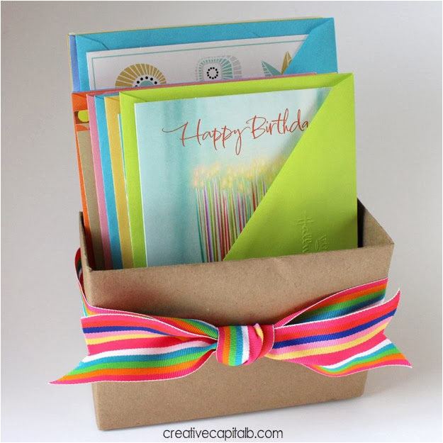 capital b birthday card gift box with hallmark value cards