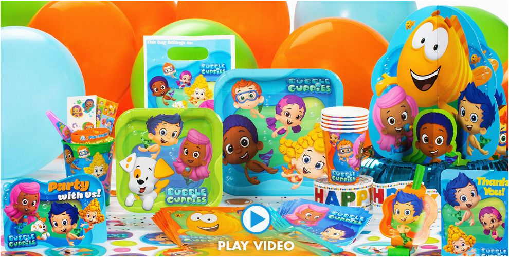 Bubble Guppies Birthday Decoration Ideas Bubble Guppies Party Supplies Bubble Guppies Birthday
