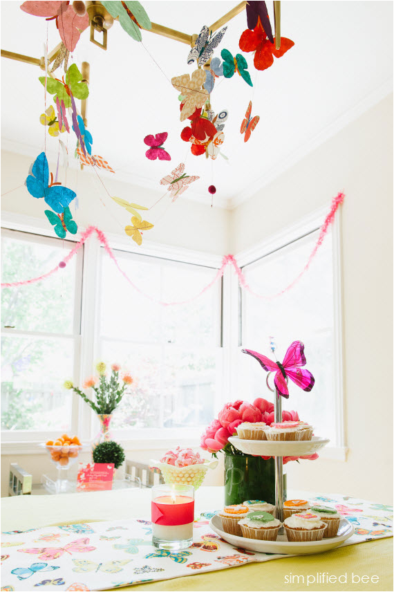 butterfly party decorations