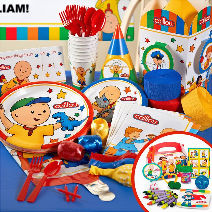 caillou birthday decorations