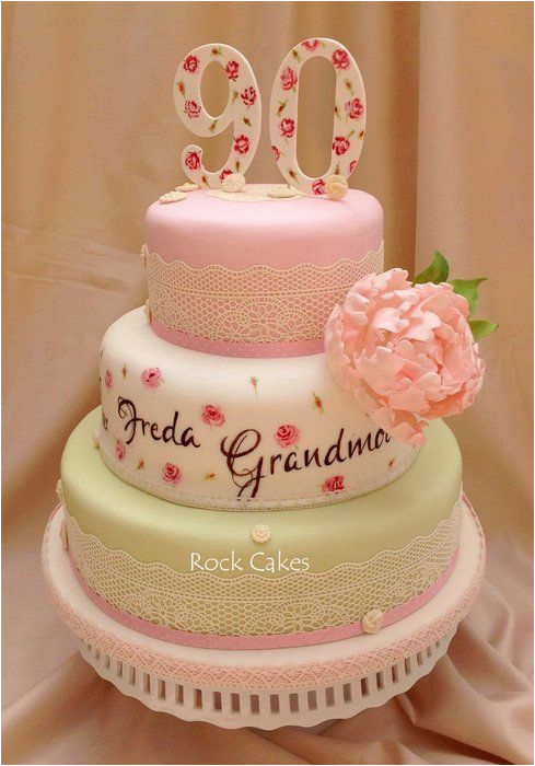 90th birthday cakes