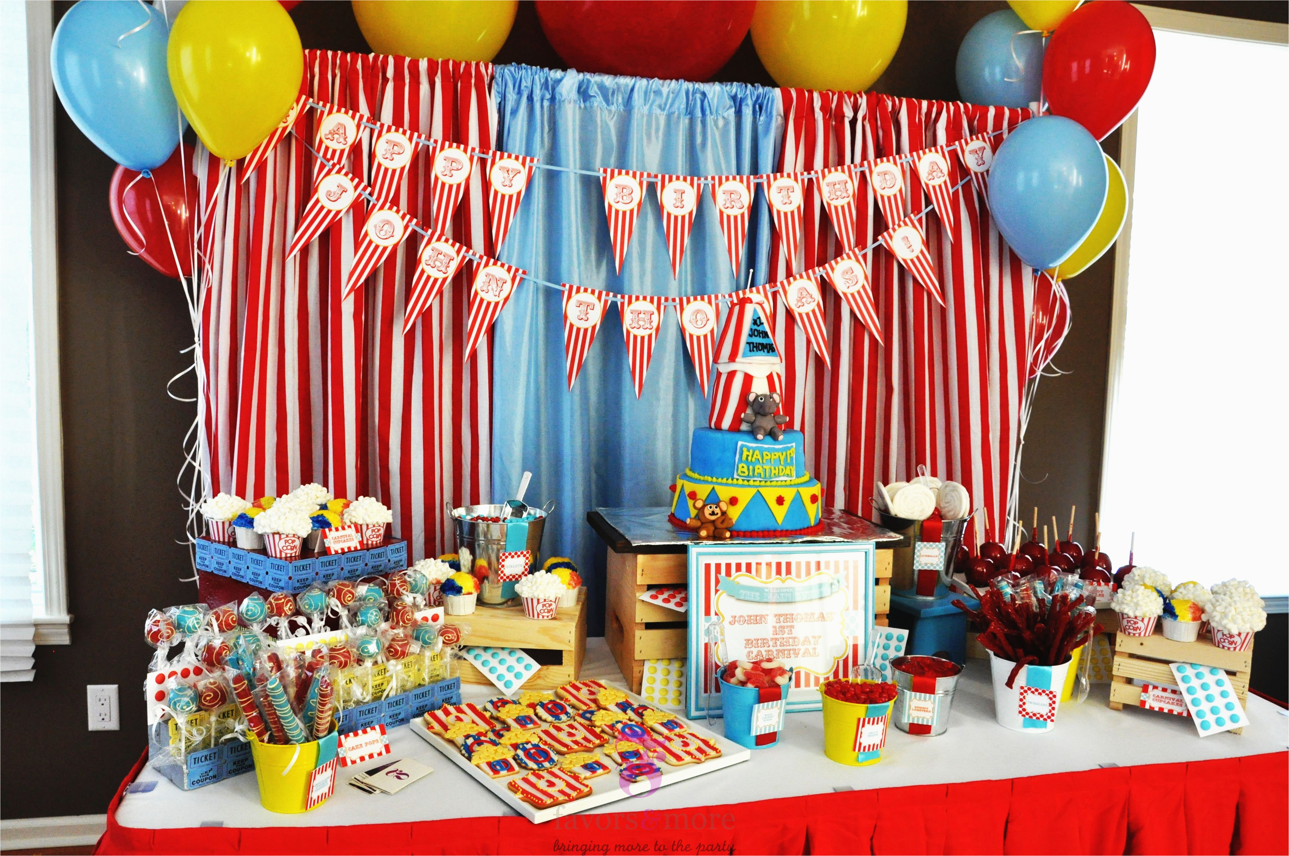 carnival birthday party ideas
