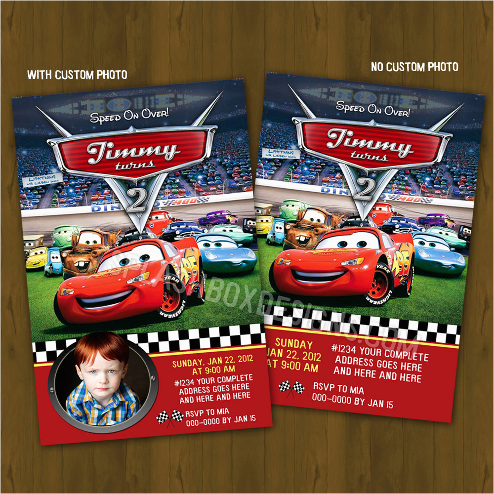 Cars First Birthday Invitations Invite Disney Cars Clipart Clipart Suggest