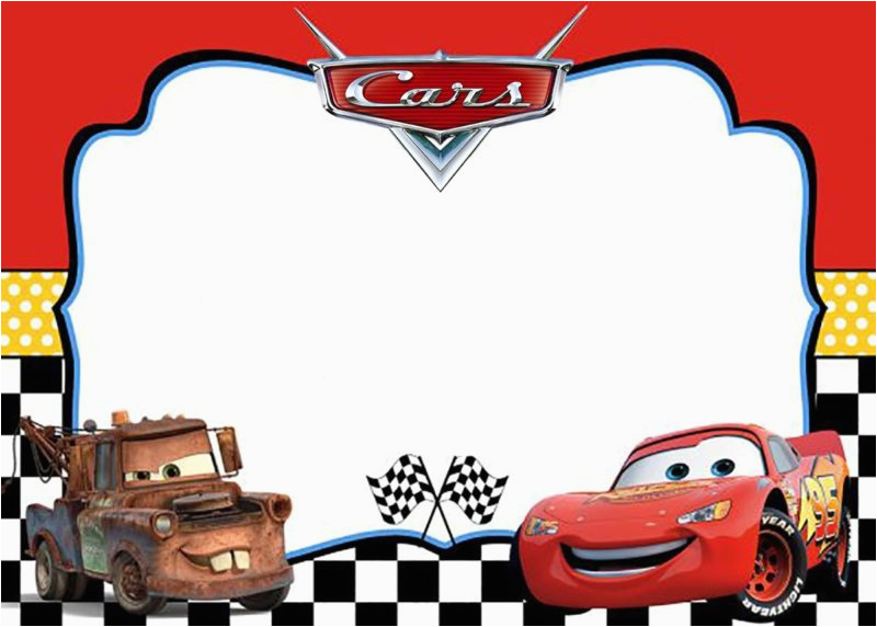 Cars Themed Birthday Invitations BirthdayBuzz