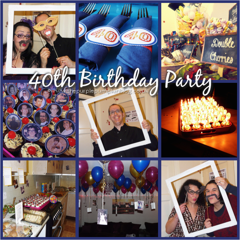 40th birthday party party planning