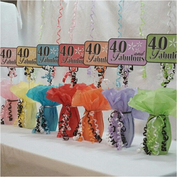 best 25 40th birthday centerpieces ideas on pinterest