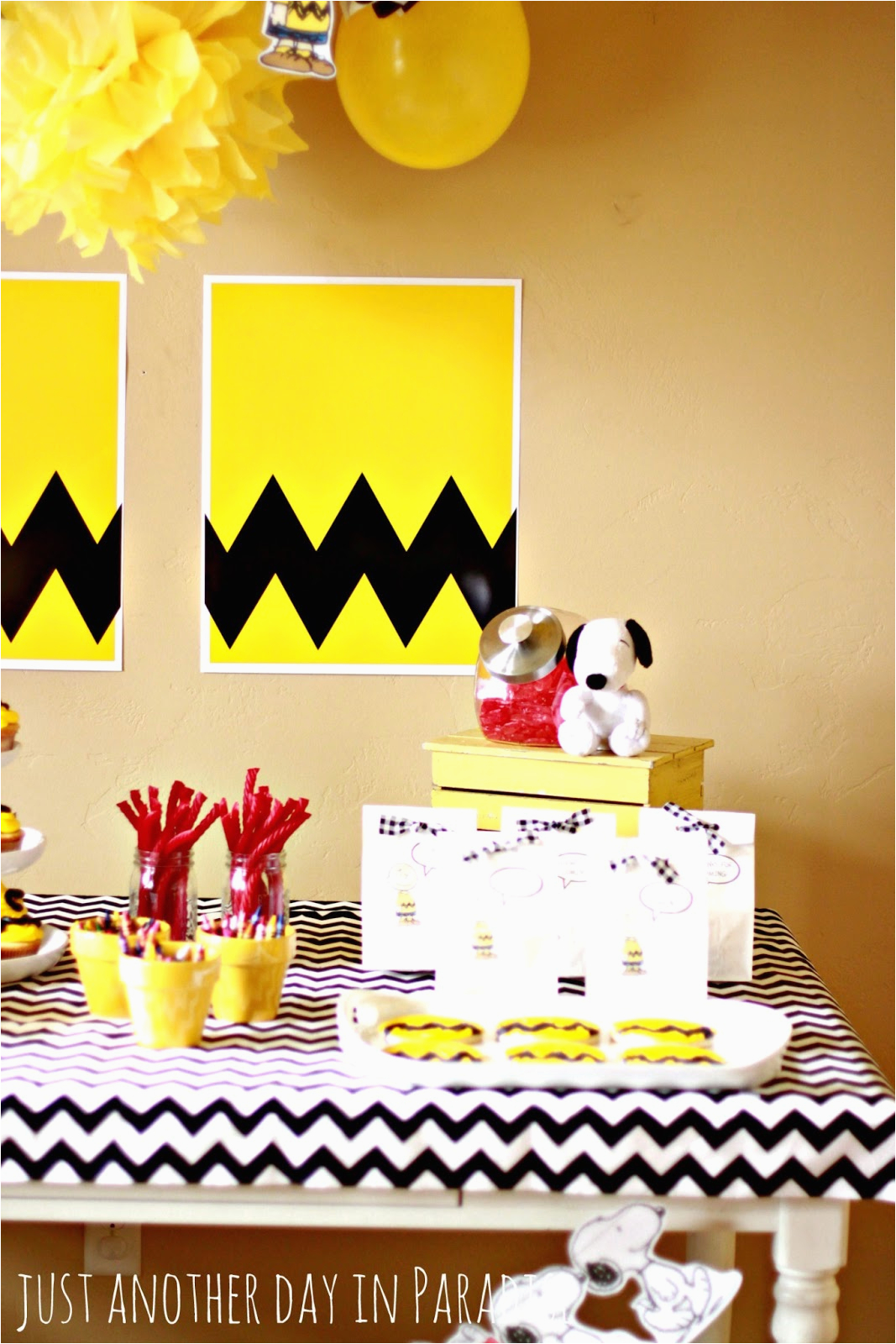 a charlie brown birthday party