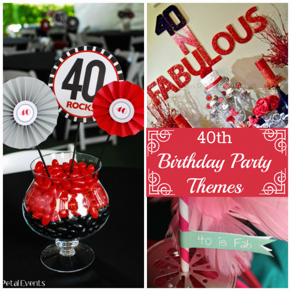 party decorations ideas for 40th birthday inexpensive