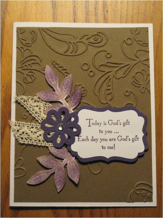 religious birthday handmade card god 39 s gift friendship