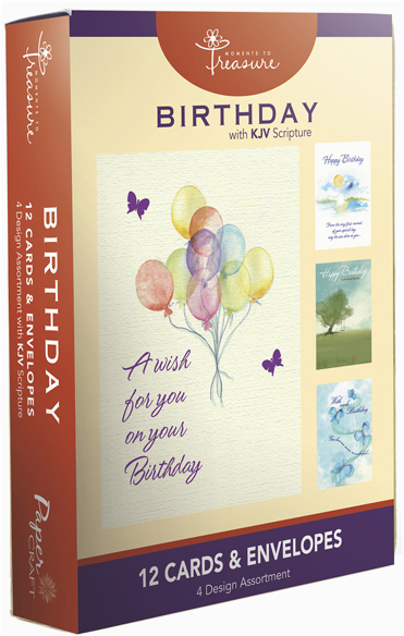 i1883773 wholesale religious boxed cards with scripture birthday illustrated 12 pack