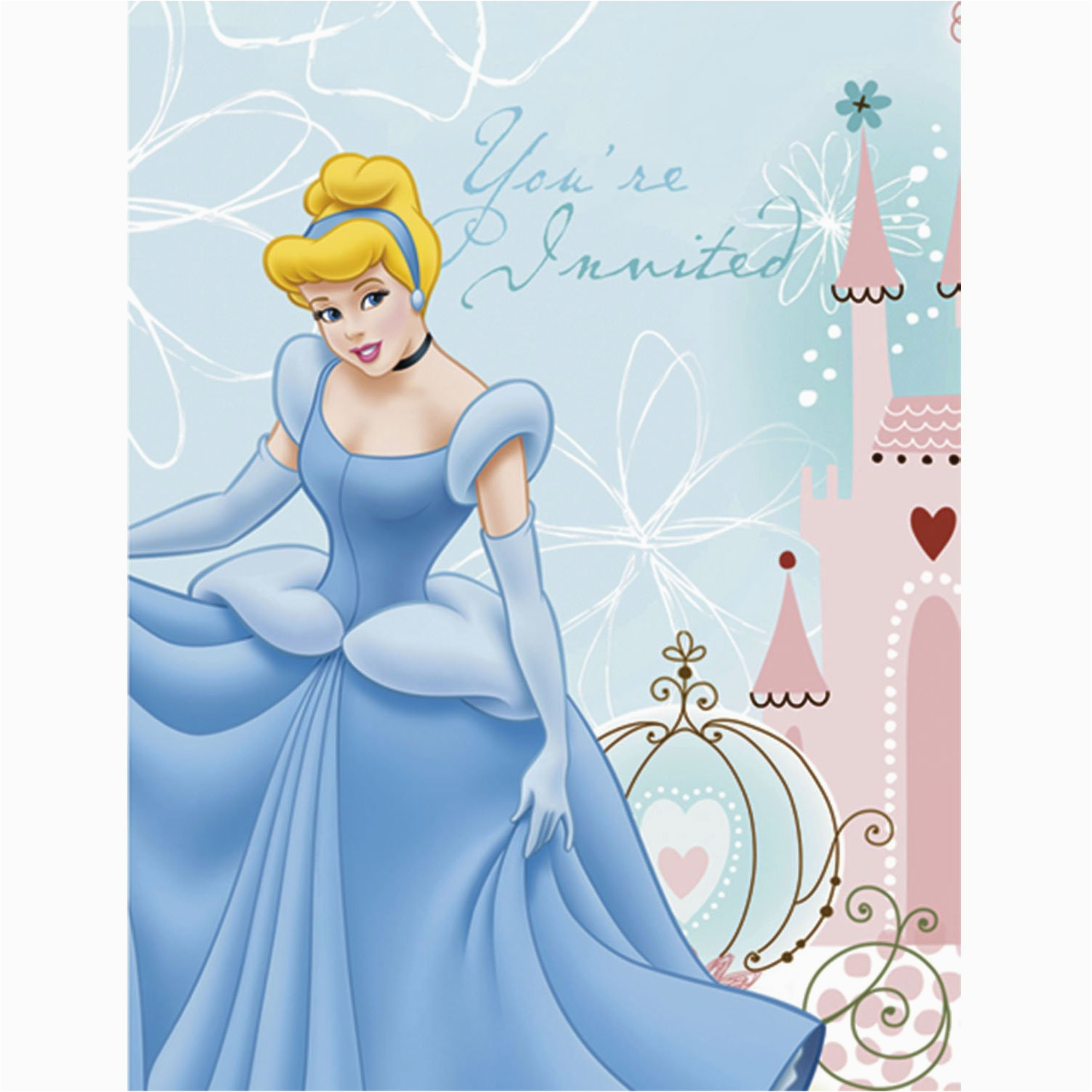 cinderella birthday party invitations birthday wikii