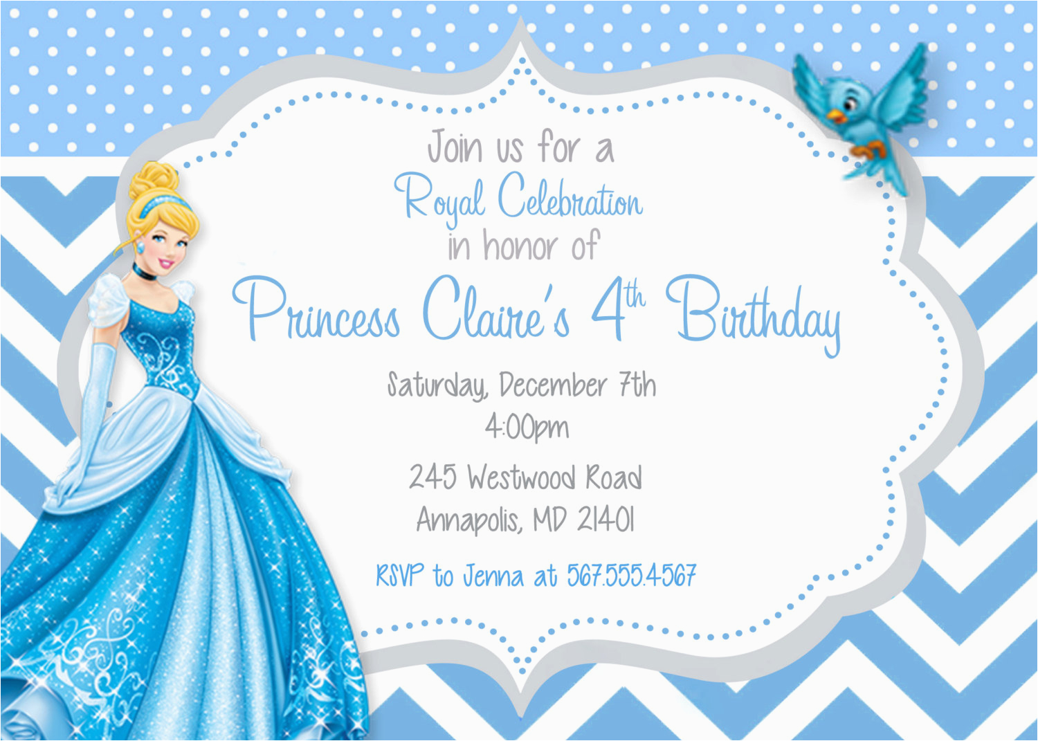 free printable cinderella birthday invitations bagvania