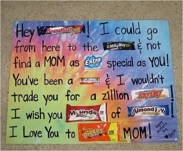 candy bar poster ideas with clever sayings hative