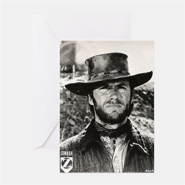 clint eastwood greeting cards