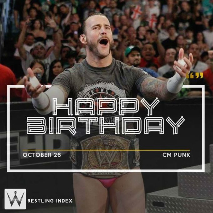 cm punk 39 s birthday celebration happybday to