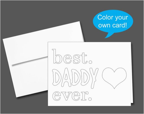 printable color your own birthday card