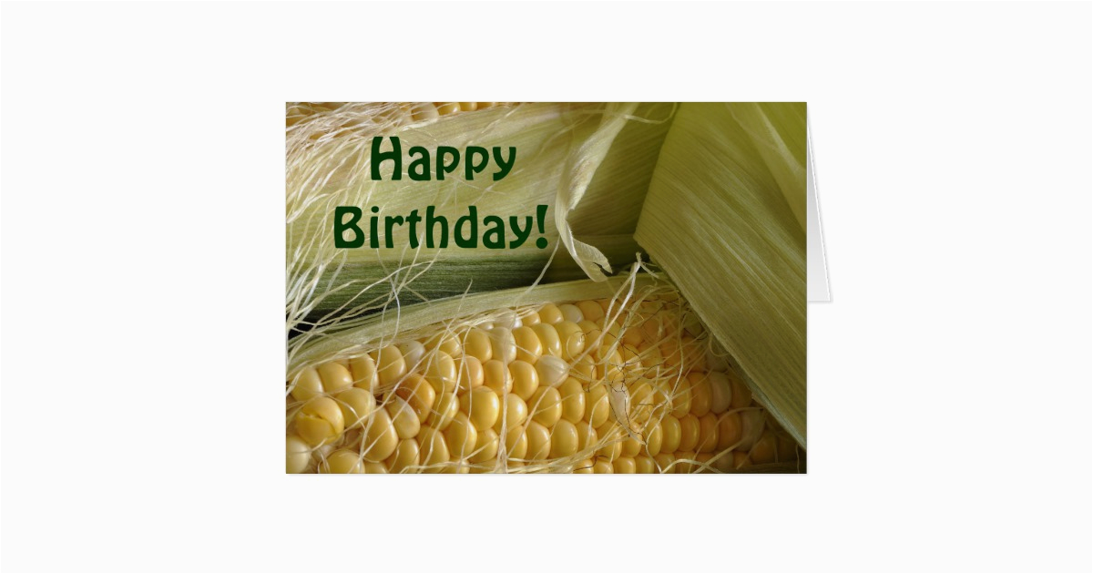 corny birthday card zazzle