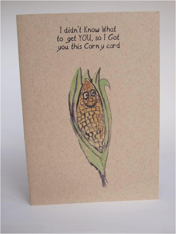 greeting card corny