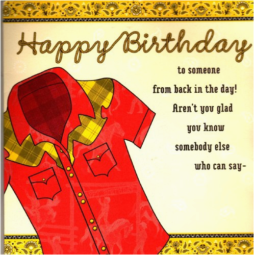 country western musical birthday greeting card barbara