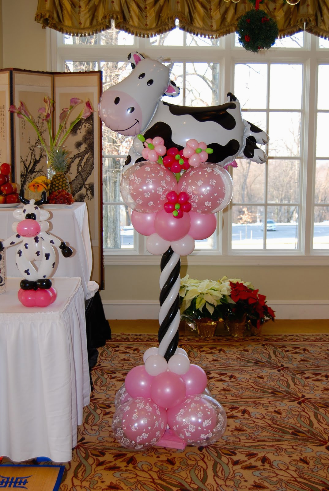 laurens cow themed 1st birthday party