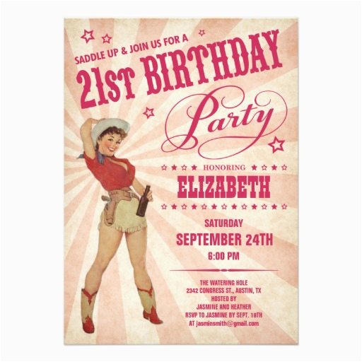 cowgirl birthday party invitations bagvania free