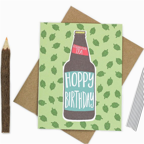hoppy birthday funny craft beer birthday