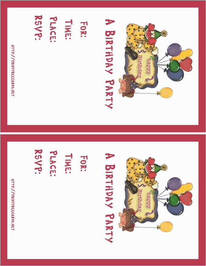create free birthday invitation card online jin s