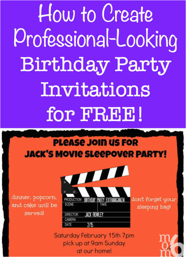 how to create birthday party invitations using picmonkey
