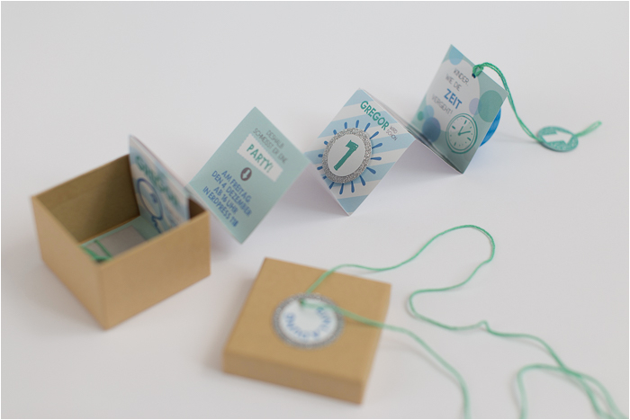 creative diy birthday invitations in a box