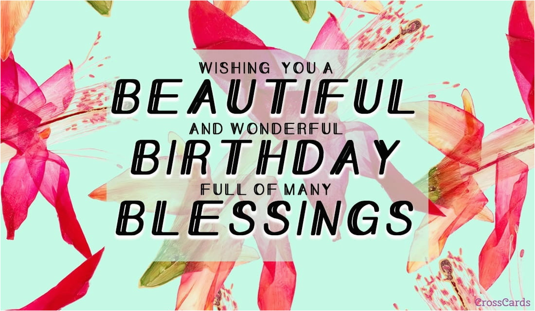 free beautiful birthday blessings ecard email free