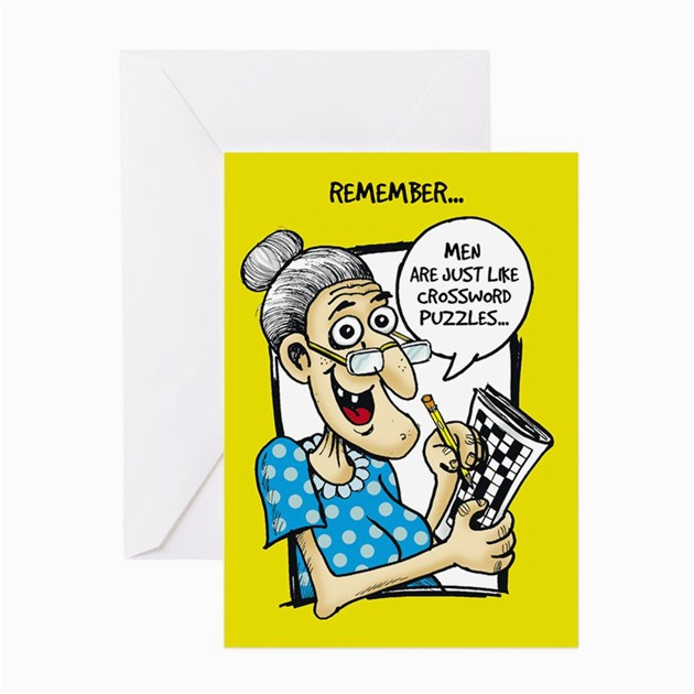 crossword puzzles greeting cards