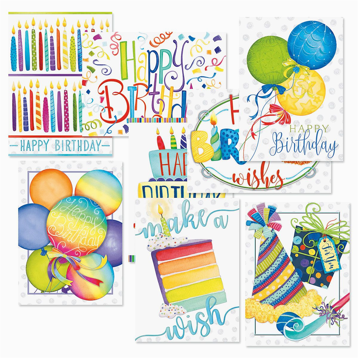 make a wish birthday greeting cards value pack current