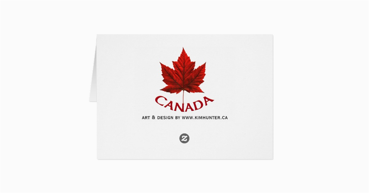 canada cards canada flag greeting cards custom zazzle