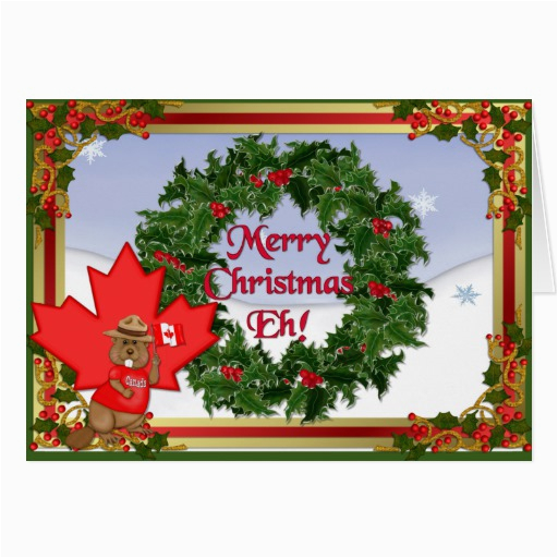 canada christmas greeting cards zazzle