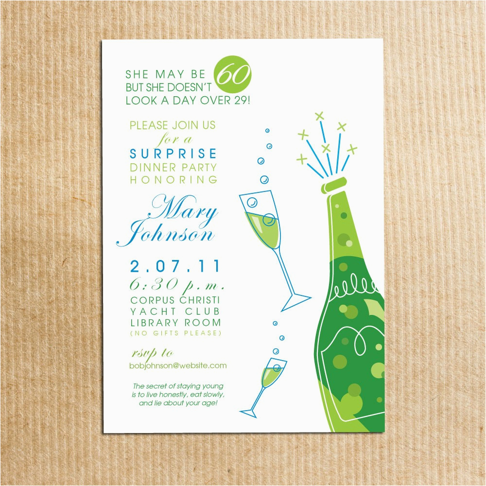 personalized birthday invitations for adults