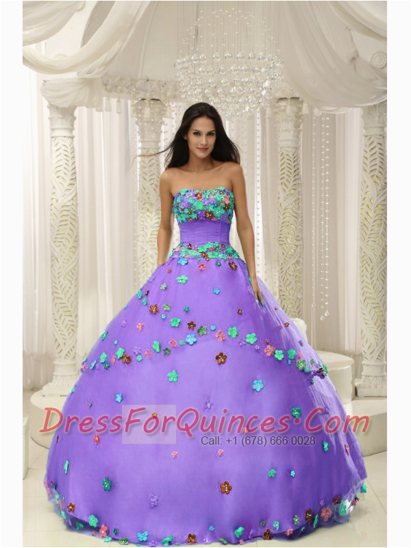 purple ball gown 2013 15th birthday dresses for custom made appliques decorate bodice p 2504
