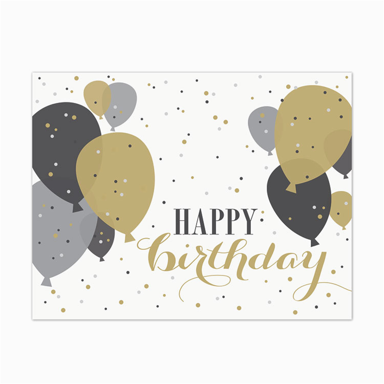 Customize A Birthday Card Personalized Business Birthday Cards On the Ball Promotions