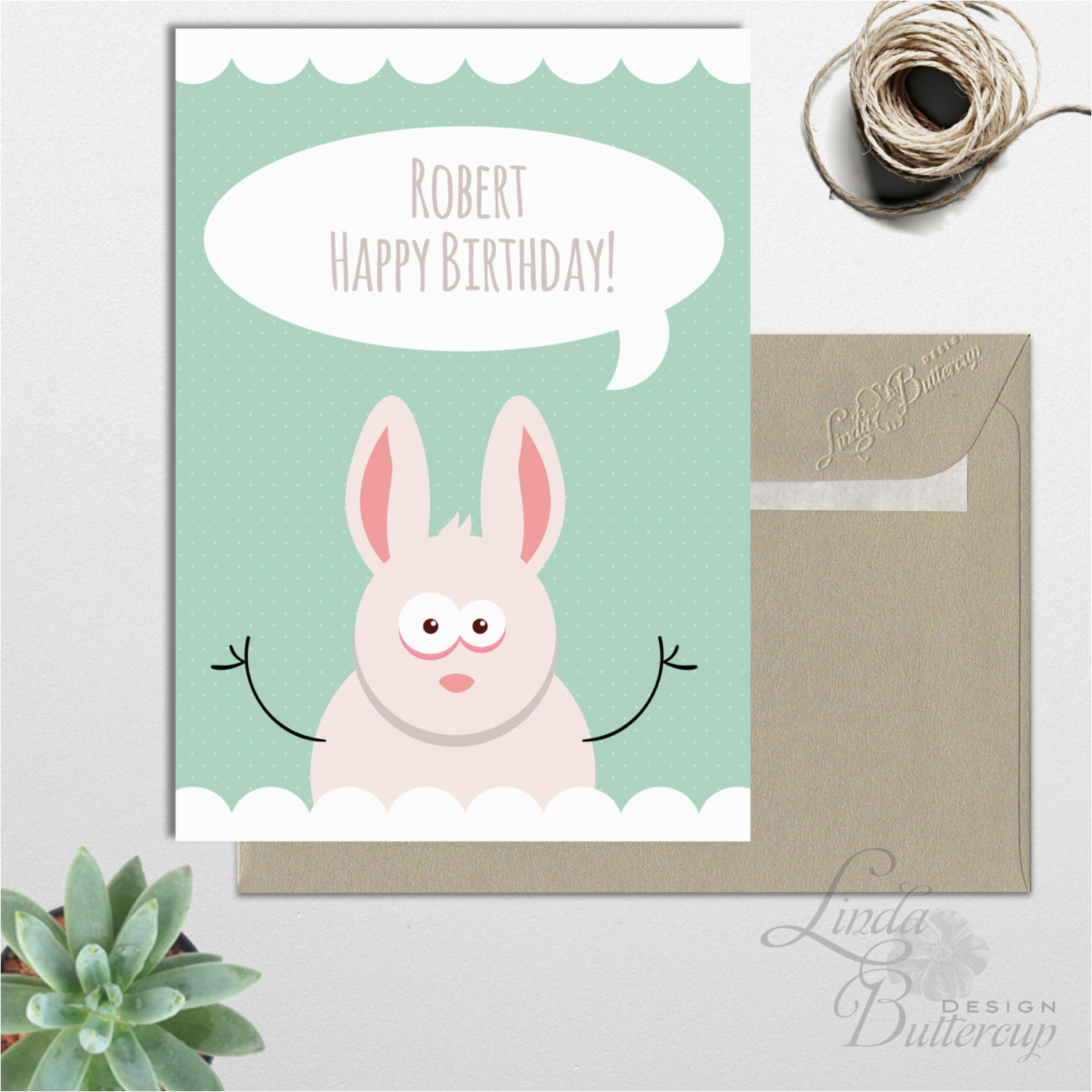 personalized birthday card printable