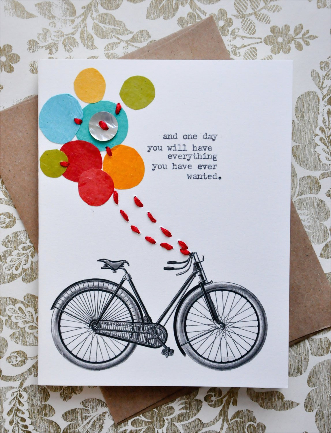 bike birthday card